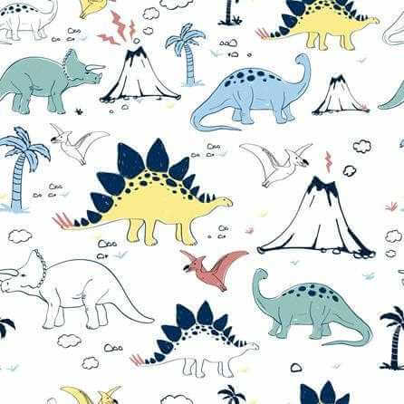 Papel de Parede Adesivo Dinossauro Kids 10623789 - Papel na Parede