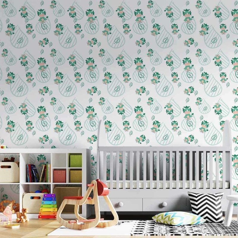 Papel de Parede Adesivo Dinossauro N547P - Papel na Parede