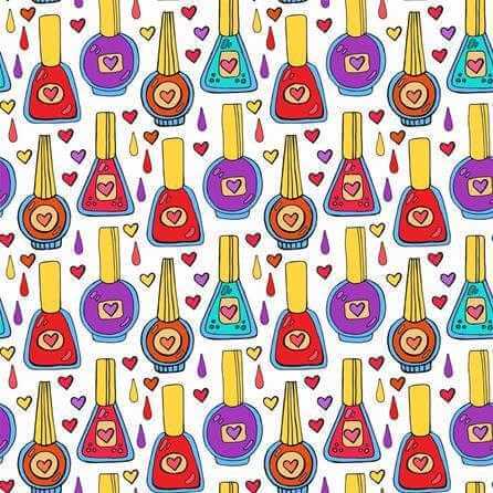 Papel de Parede Adesivo Esmaltes Coloridos 392672098 - Papel na Parede