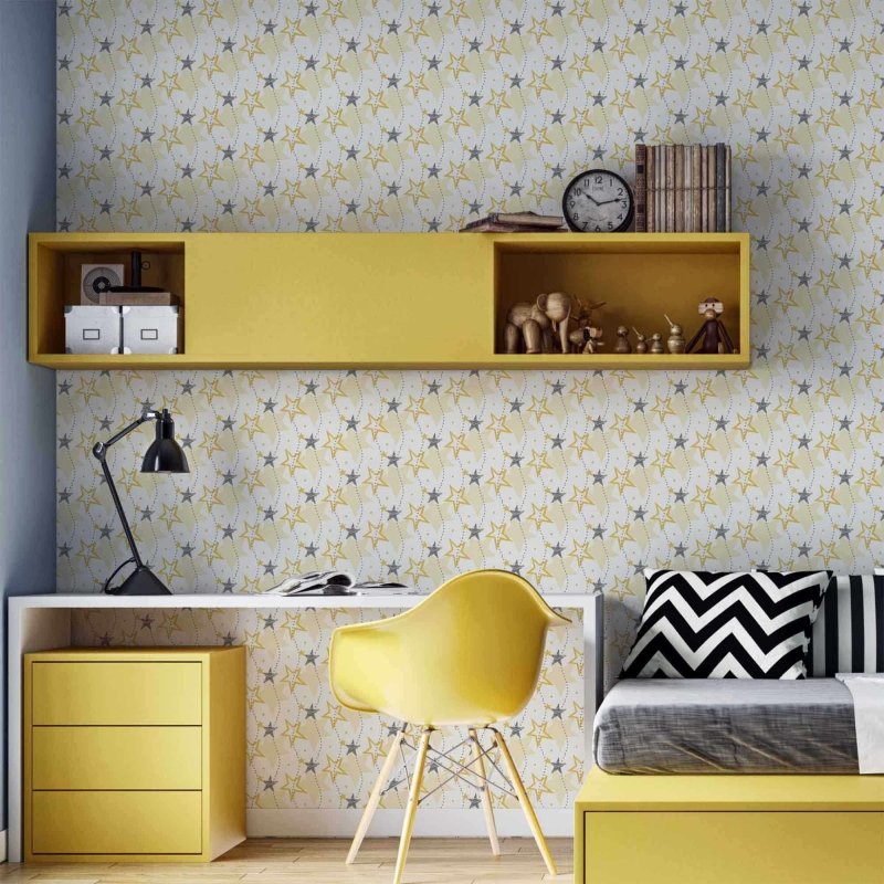 Papel de Parede Adesivo Estrela N219358B - Papel na Parede