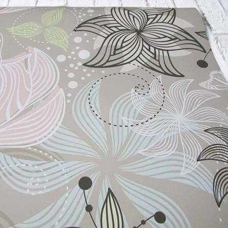 Papel de Parede Adesivo Floral 210122 - Papel na Parede