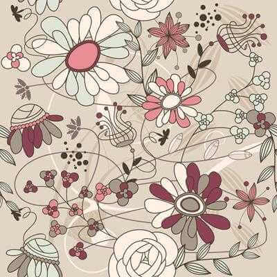 Papel de Parede Adesivo Floral 210139 - Papel na Parede