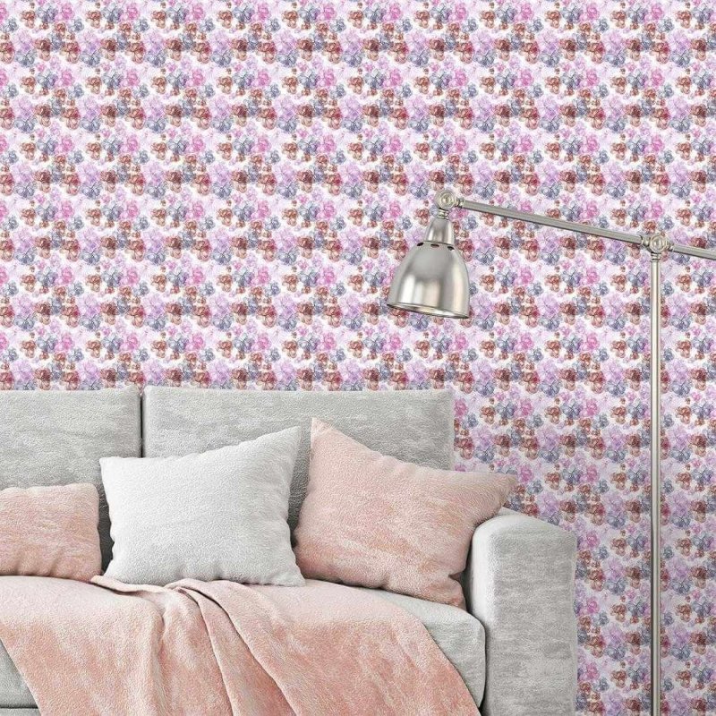 Papel de Parede Adesivo Floral 562 - Papel na Parede