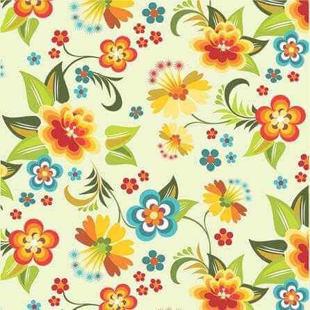 Papel de Parede Adesivo Floral Amarelo 1309 - Papel na Parede