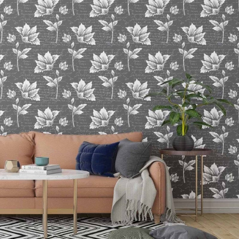 Papel de Parede Adesivo Floral Classic N014197 - Papel na Parede