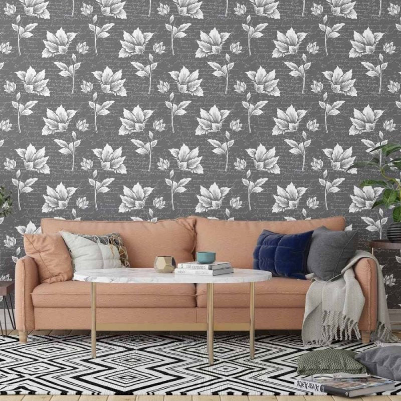 Papel de Parede Adesivo Floral Classic N014197 - Papel na Parede