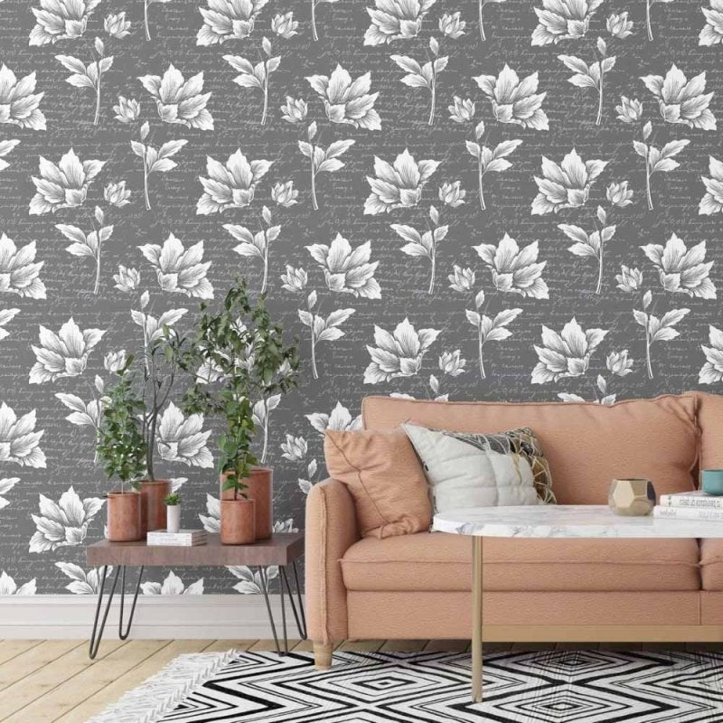 Papel de Parede Adesivo Floral Classic N014197 - Papel na Parede
