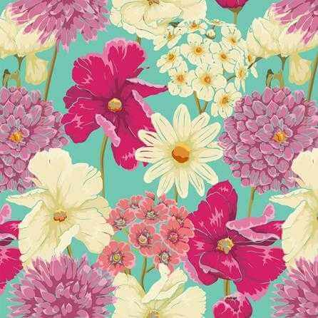 Papel de Parede Adesivo Floral Colorido 151599020 - Papel na Parede