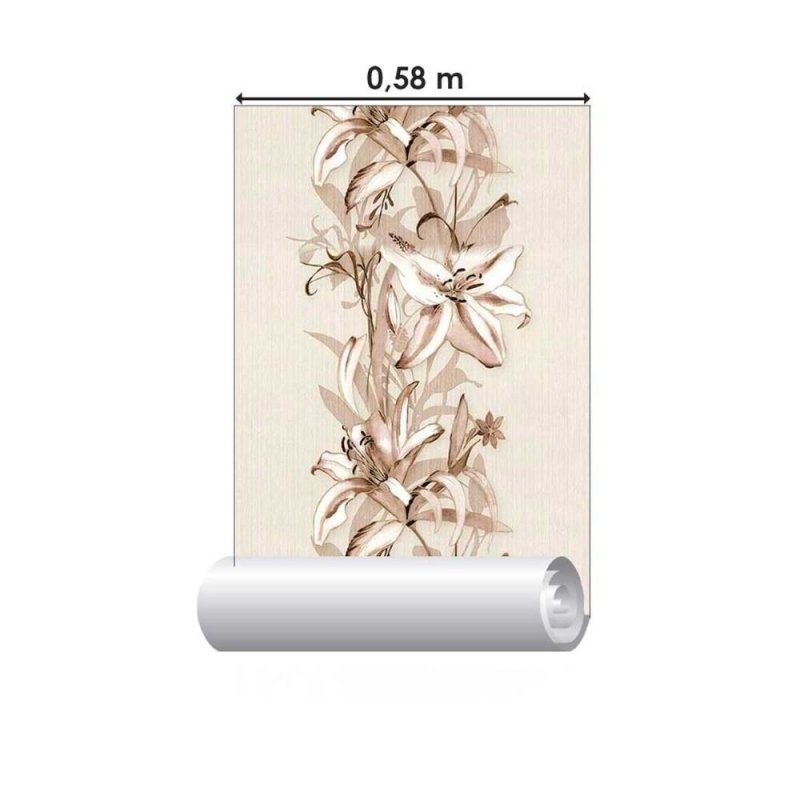 Papel de Parede Adesivo Floral Lírios N011055 - Papel na Parede