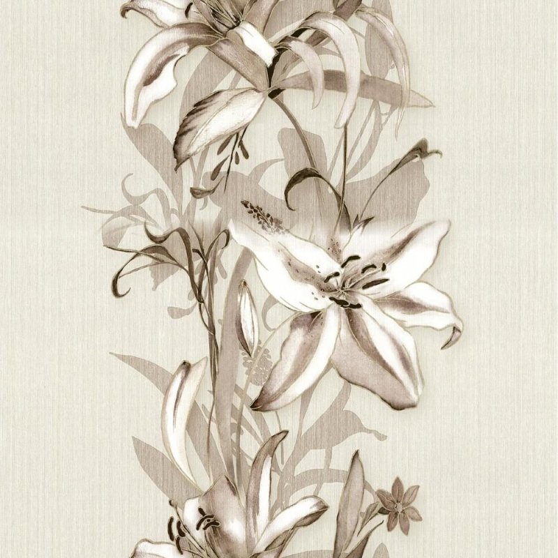 Papel de Parede Adesivo Floral Lírios N011055 - Papel na Parede