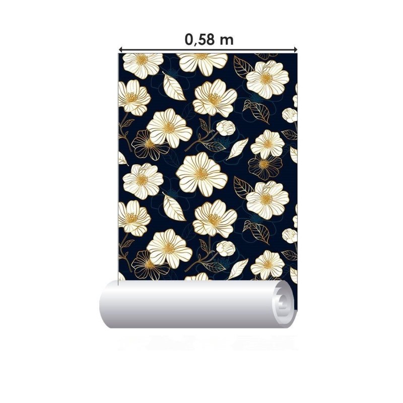 Papel de Parede Adesivo Floral Luxury N013137 - Papel na Parede