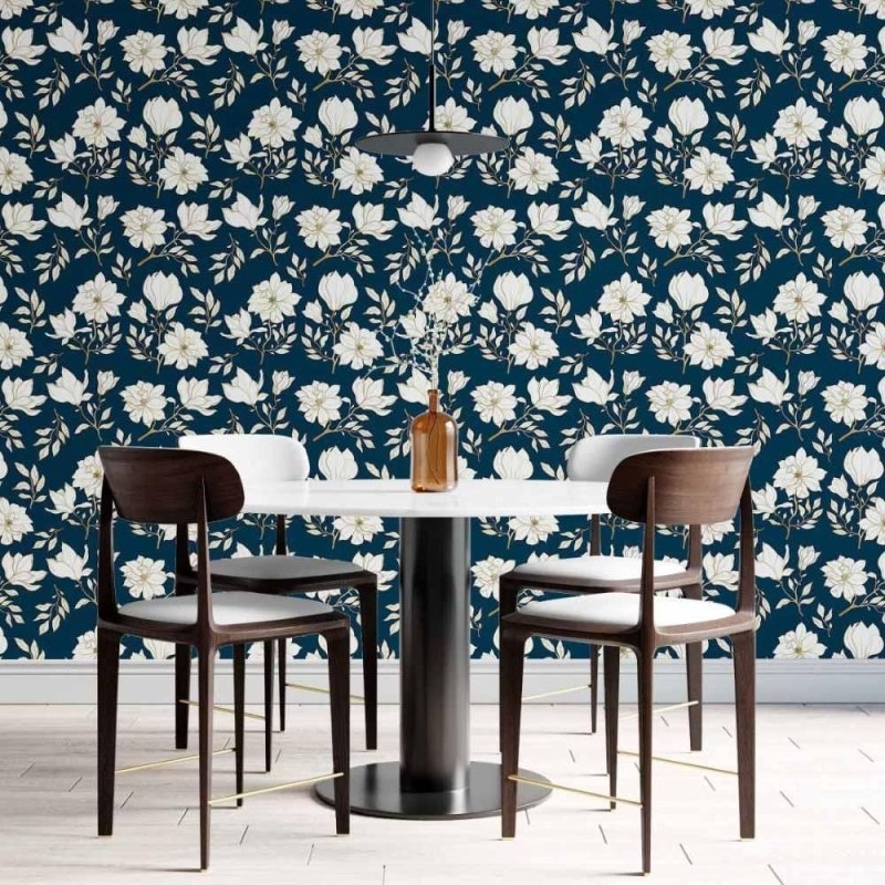 Papel de Parede Adesivo floral luxury N014096 - Papel na Parede