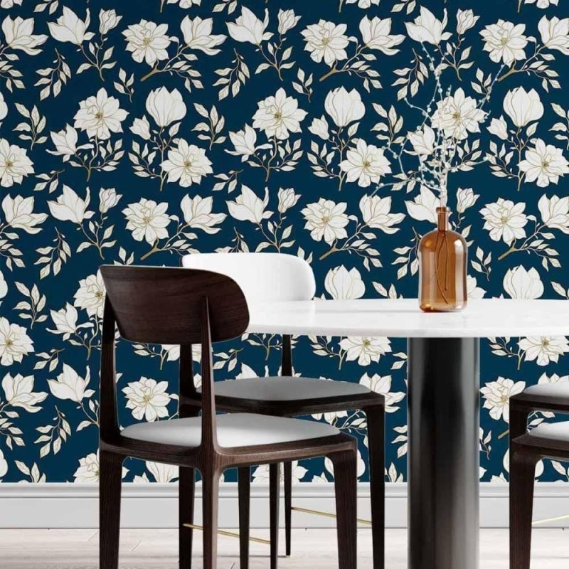 Papel de Parede Adesivo floral luxury N014096 - Papel na Parede