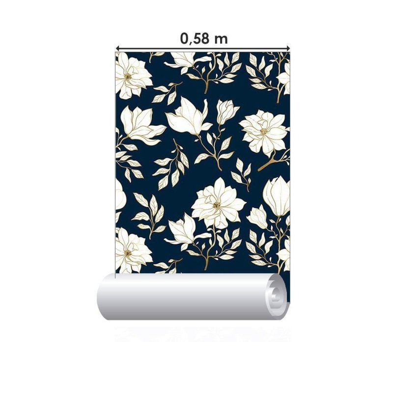 Papel de Parede Adesivo floral luxury N014096 - Papel na Parede