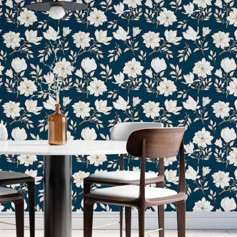 Papel de Parede Adesivo floral luxury N014096 - Papel na Parede