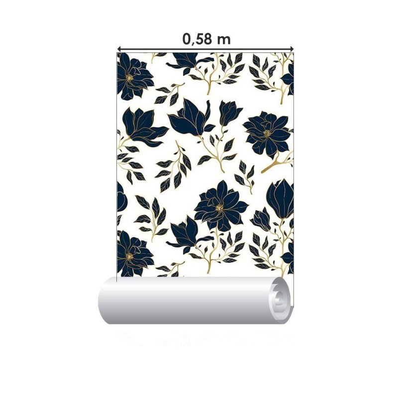 Papel de Parede Adesivo floral luxury N014097 - Papel na Parede