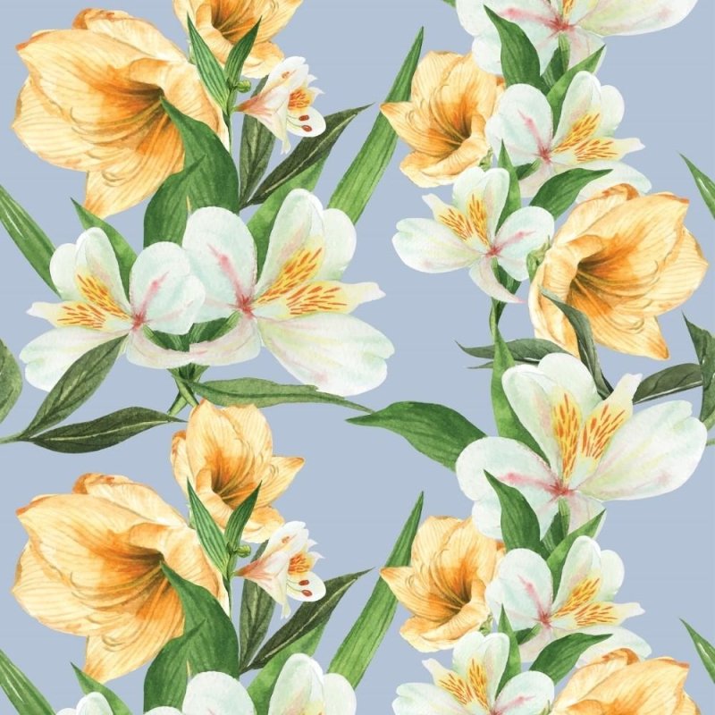 Papel de Parede Adesivo Floral N013053 - Papel na Parede