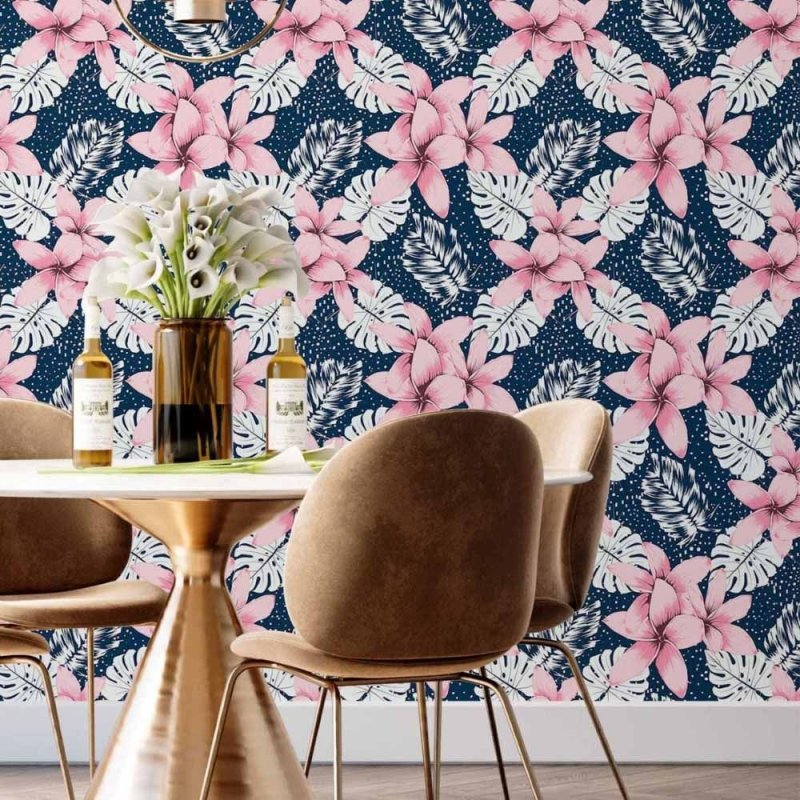 Papel de Parede Adesivo floral N014139 - Papel na Parede