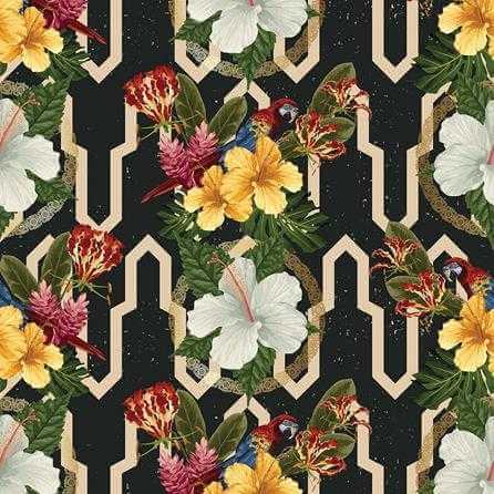 Papel de Parede Adesivo Floral N179 - Papel na Parede