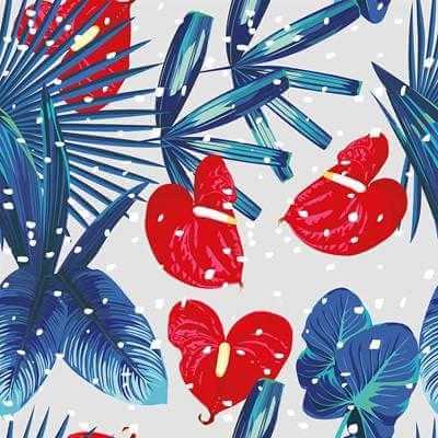 Papel de Parede Adesivo Floral N1901181 - Papel na Parede