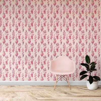 Papel de Parede Adesivo Floral N190149 - Papel na Parede