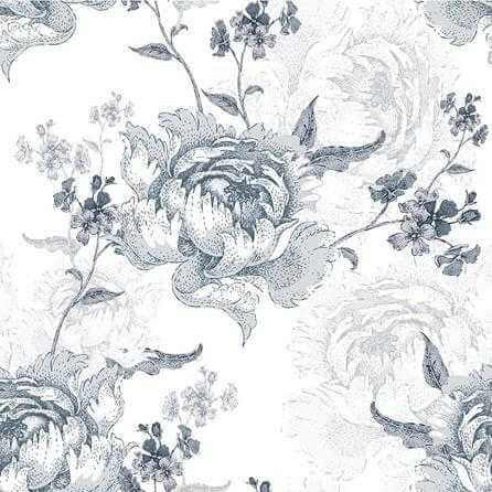 Papel de Parede Adesivo Floral N195 - Papel na Parede