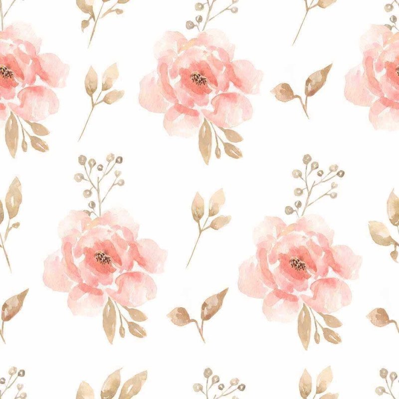 Papel de Parede Adesivo Floral N20168 - Papel na Parede