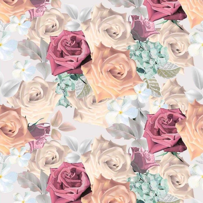 Papel de Parede Adesivo Floral N2046 - Papel na Parede