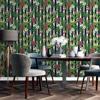 Papel de Parede Adesivo Floral N2430 - Papel na Parede