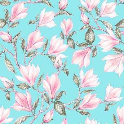 Papel de Parede Adesivo Floral N24304 - Papel na Parede