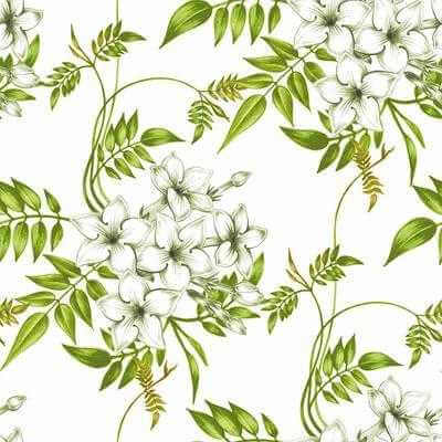Papel de Parede Adesivo Floral N24308 - Papel na Parede