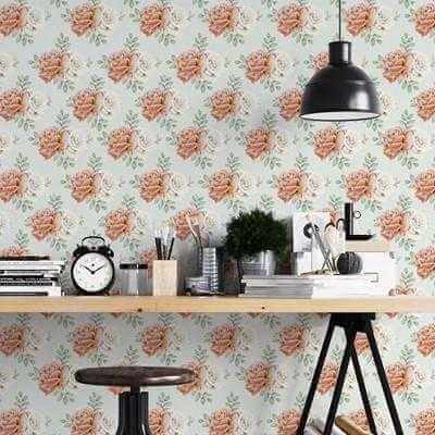 Papel de Parede Adesivo Floral N2488 - Papel na Parede