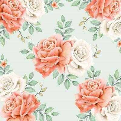 Papel de Parede Adesivo Floral N2488 - Papel na Parede