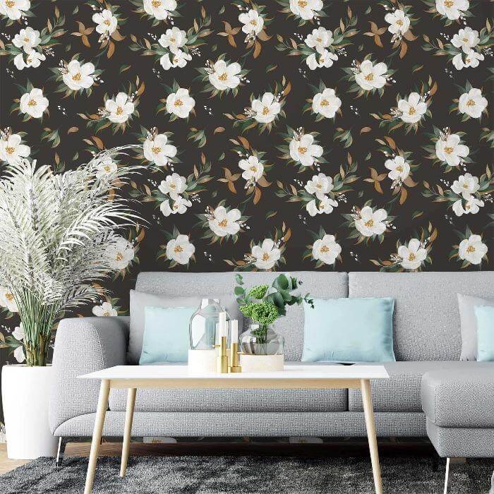 Papel de Parede Adesivo Floral N251MB - Papel na Parede