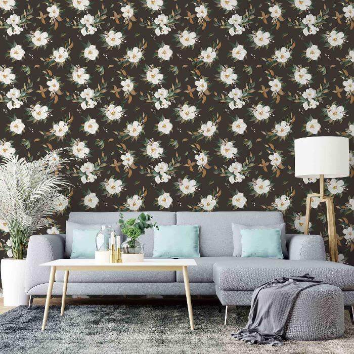 Papel de Parede Adesivo Floral N251MB - Papel na Parede