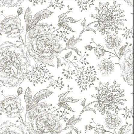 Papel de Parede Adesivo Floral N288 - Papel na Parede