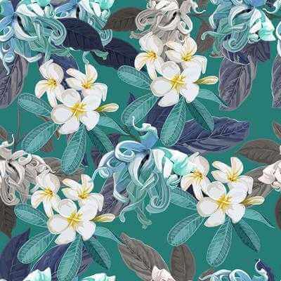 Papel de Parede Adesivo Floral N352 - Papel na Parede