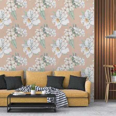 Papel de Parede Adesivo Floral N370 - Papel na Parede