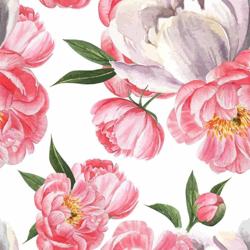 Papel de Parede Adesivo Floral N60 - Papel na Parede