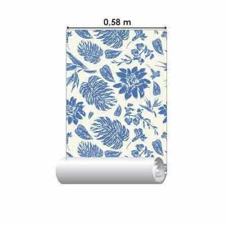 Papel de Parede Adesivo Floral N692 - Papel na Parede