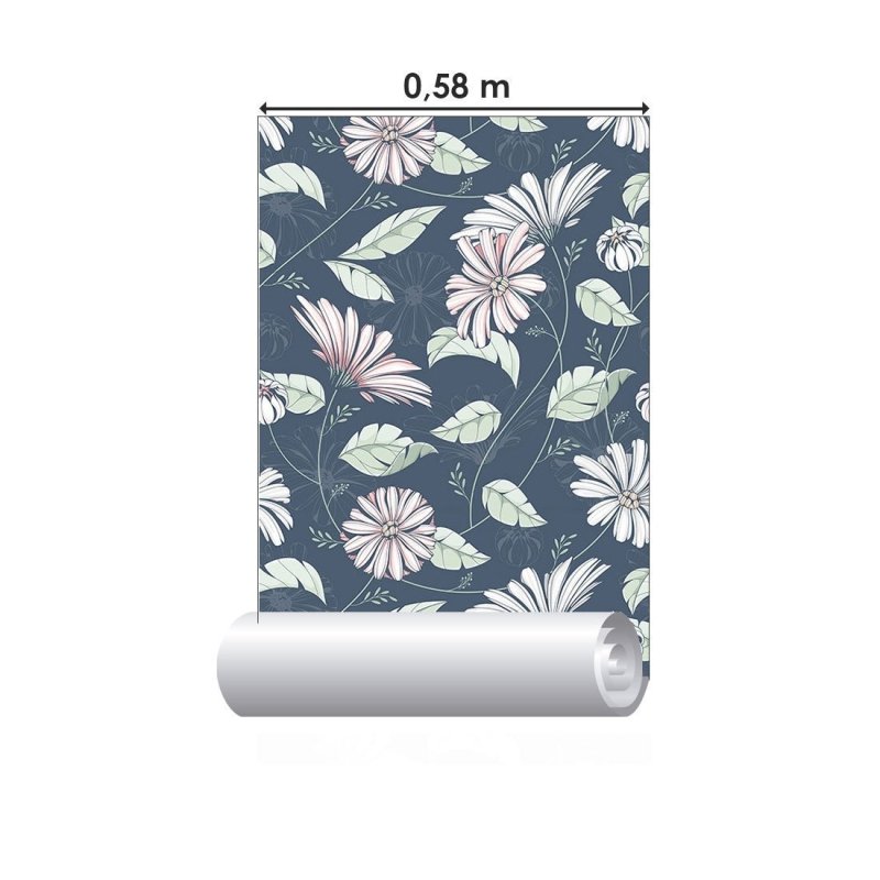 Papel de Parede Adesivo Floral Natureza N017073 - Papel na Parede