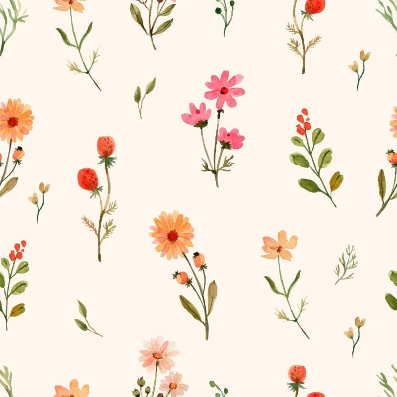 Papel de Parede Adesivo Floral Primavera N013291 - Papel na Parede