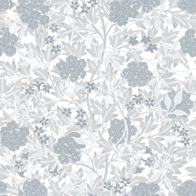 Papel de Parede Adesivo Flores e Folhas N010147 - Papel na Parede