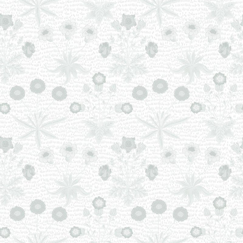 Papel de Parede Adesivo Flores e Folhas N010154 - Papel na Parede