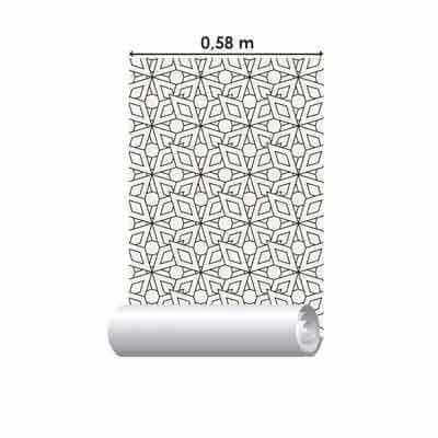 Papel de Parede Adesivo Flores Modernas N2471 - Papel na Parede