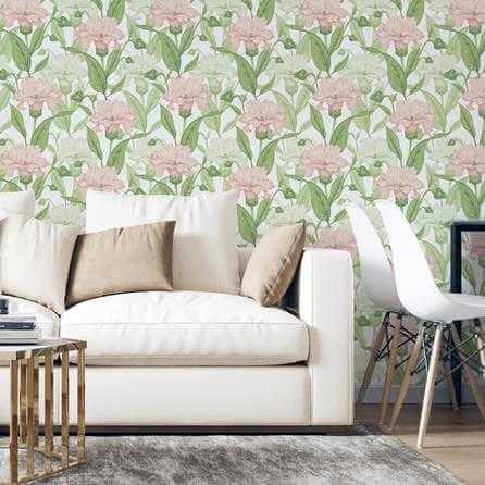 Papel de Parede Adesivo Flores N310 - Papel na Parede