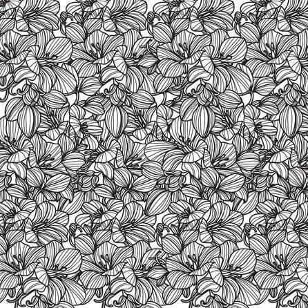 Papel de Parede Adesivo Flores N468 - Papel na Parede
