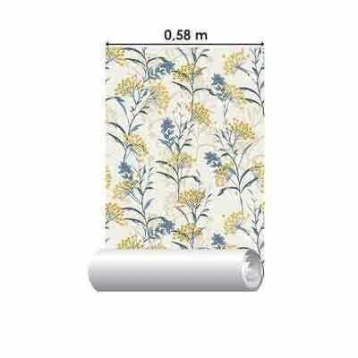 Papel de Parede Adesivo Flores N800 - Papel na Parede