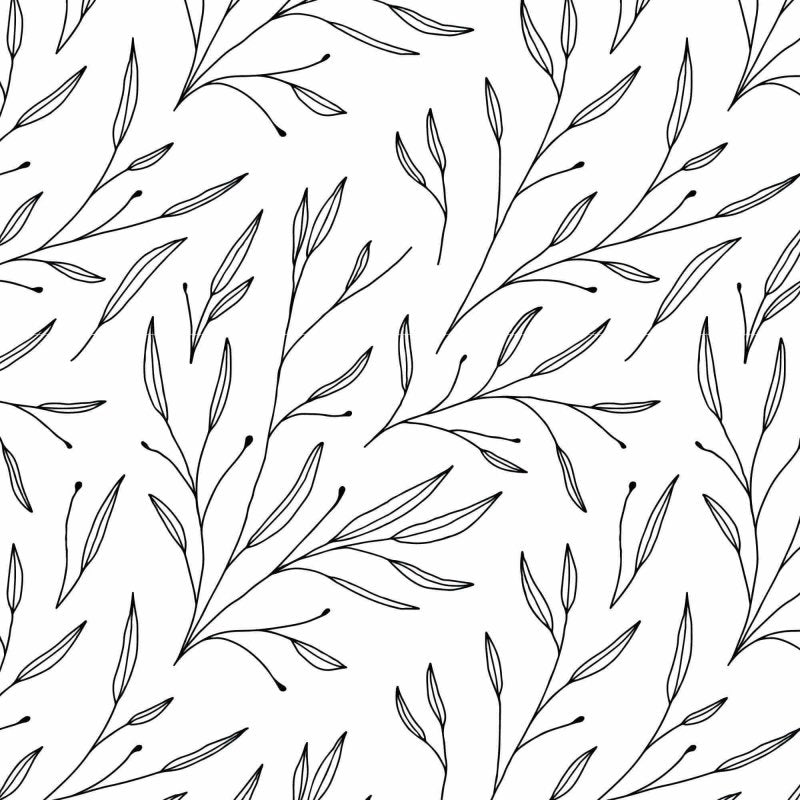 Papel de Parede Adesivo Folha N02114 - Papel na Parede