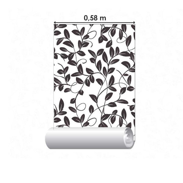 Papel de Parede Adesivo Folha N02212 - Papel na Parede